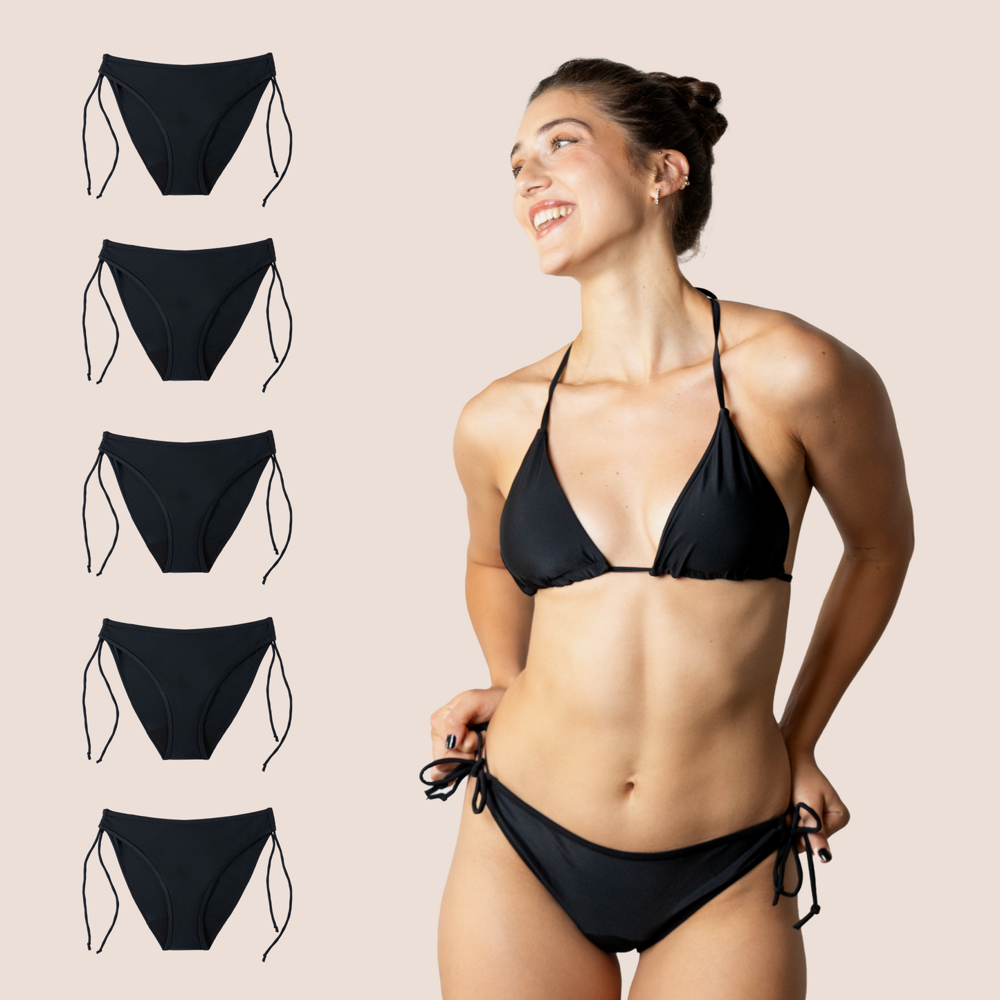 Perioden-Bikini Brasilianisch pack 5