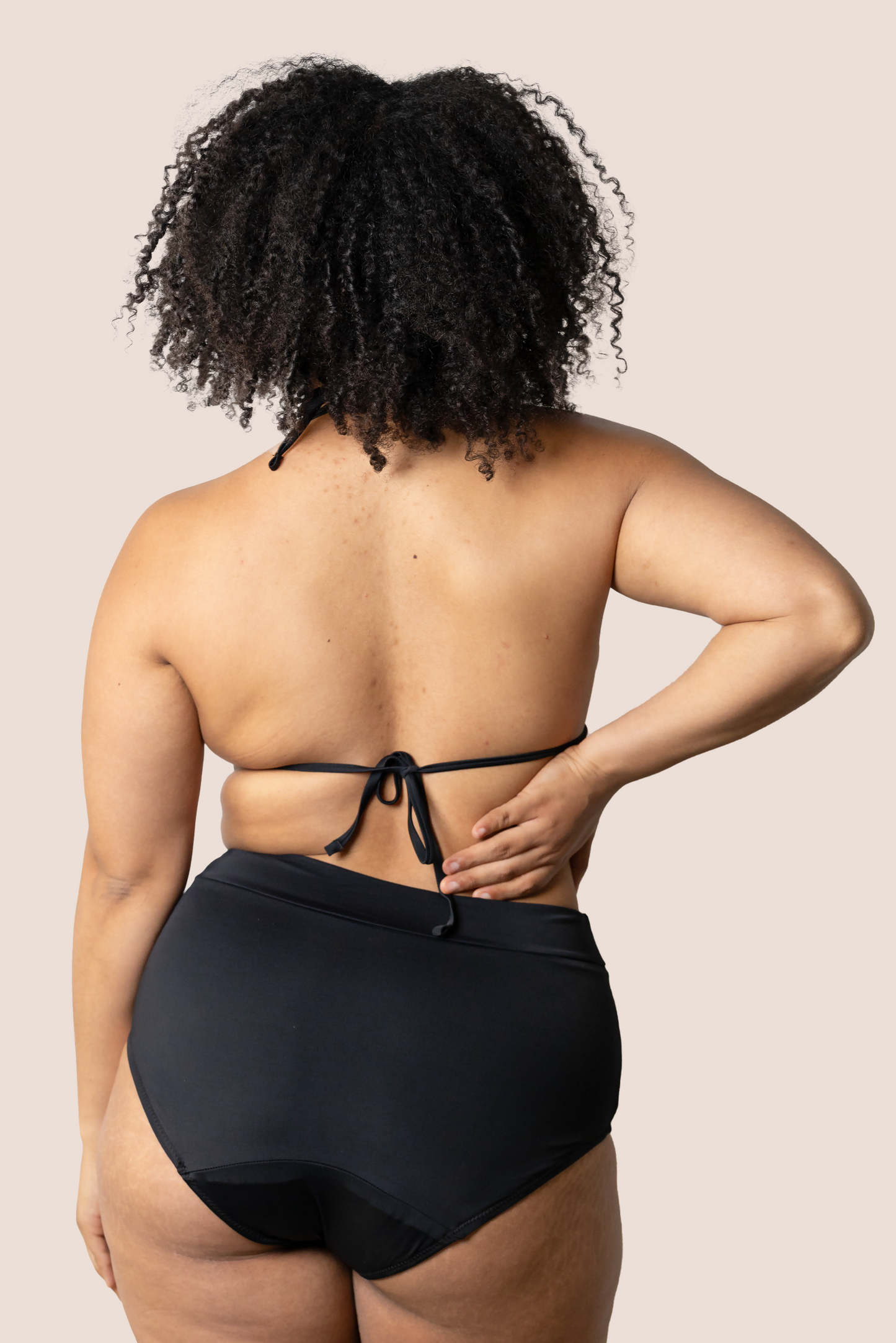 Perioden-Bikini Hohe Taille back general