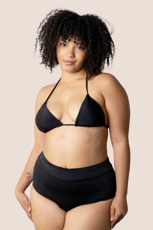 Perioden-Bikini Hohe Taille front general