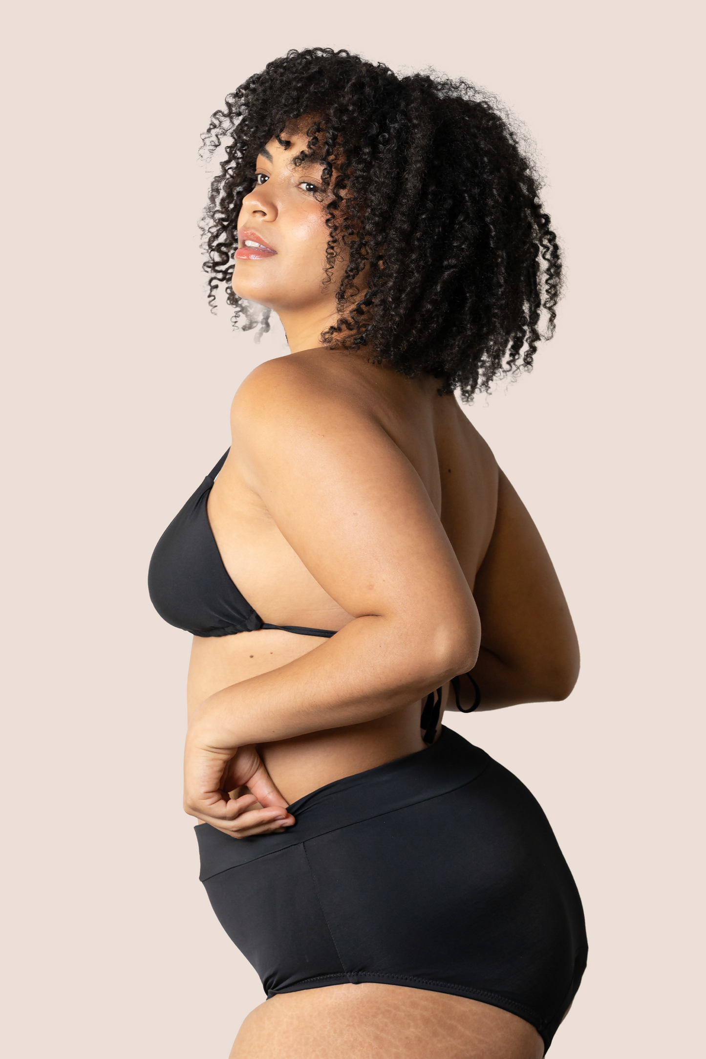 Perioden-Bikini Hohe Taille side general