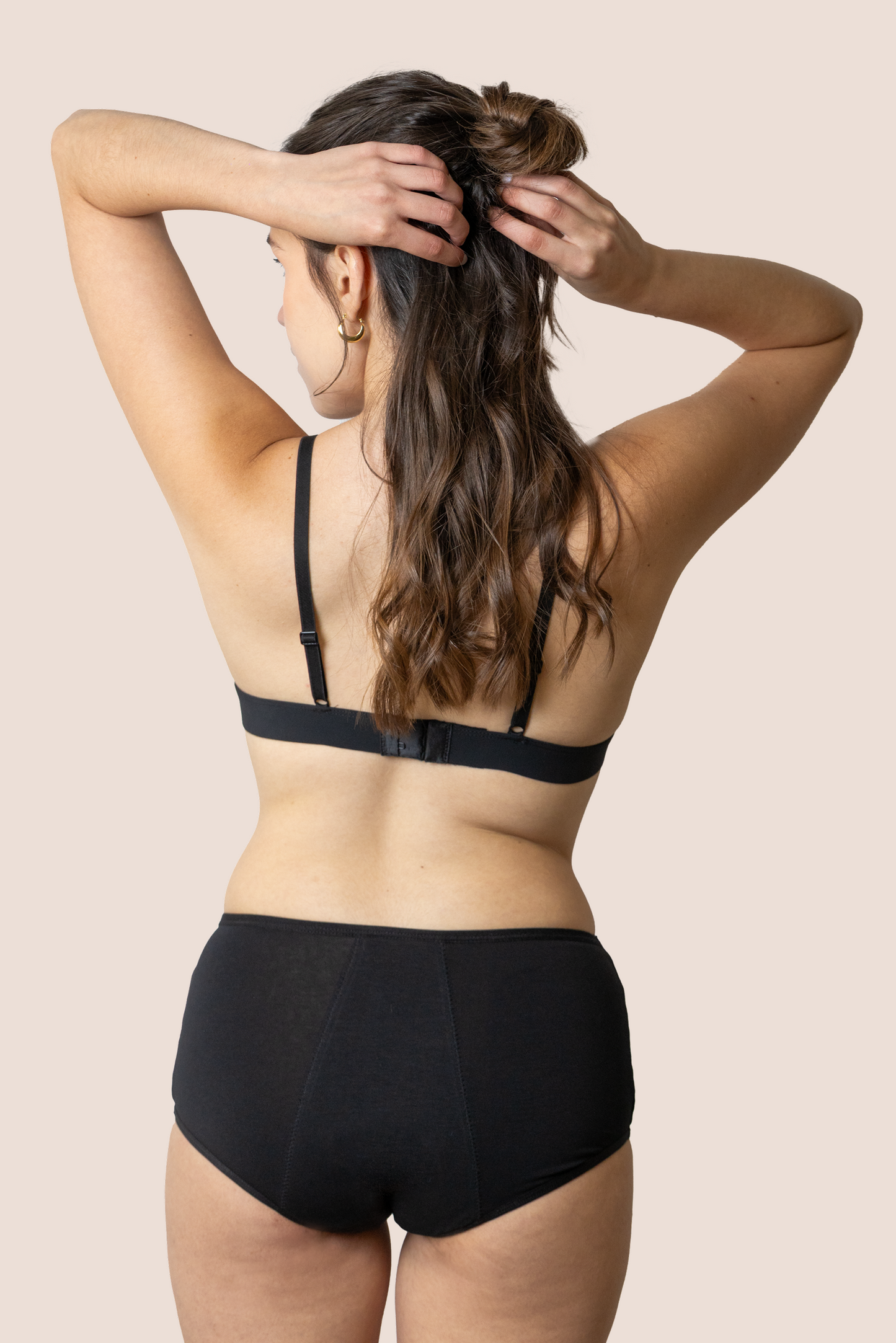Periodenunterwäsche für Teenager Hohe Taille BACK GENERAL