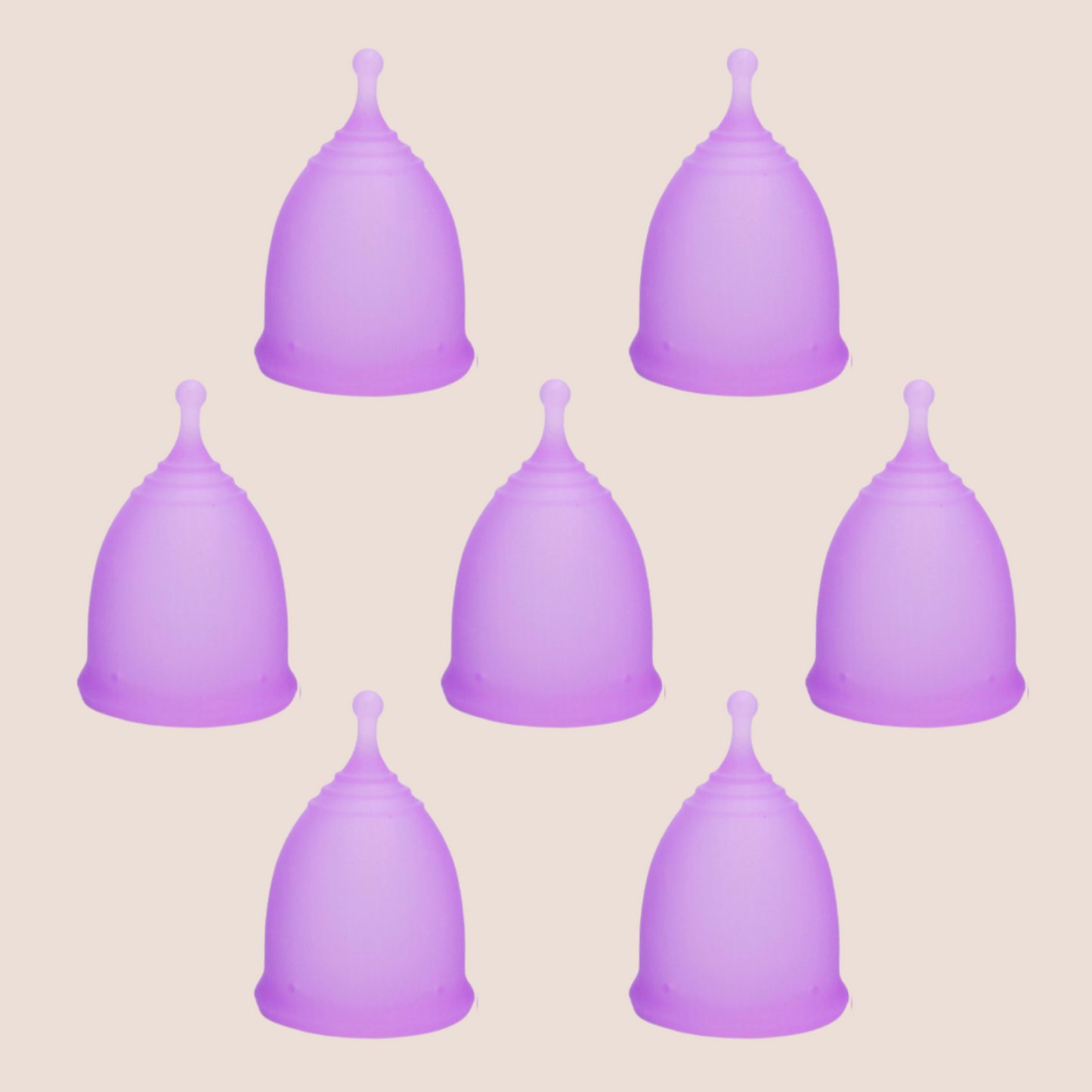 Set Menstruationstasse pack 7
