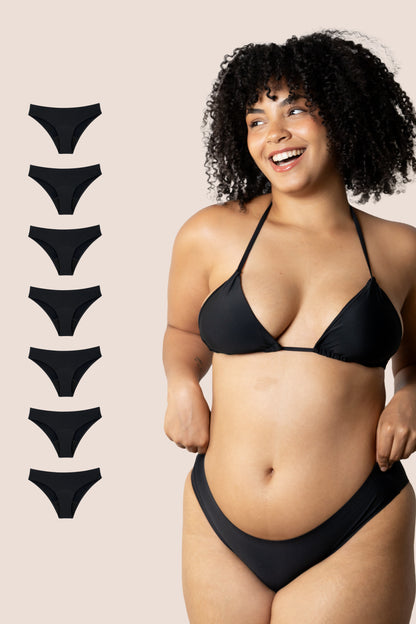 Perioden-Bikini Nahtlos pack 7