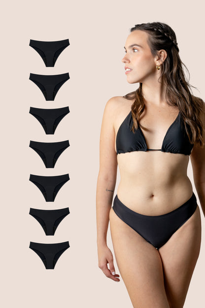 Perioden-Bikini für Teens Nahtlos PACK 7