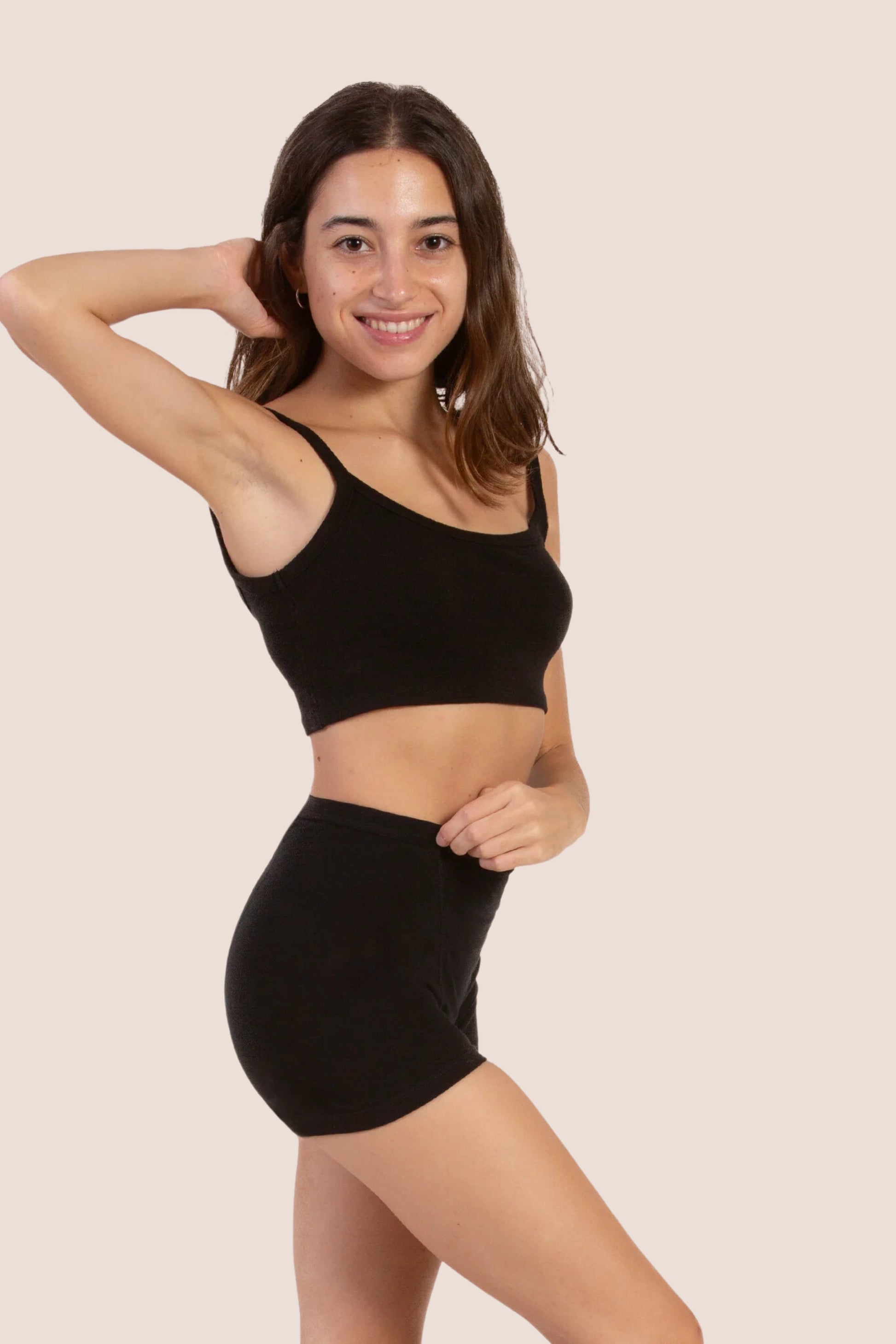 Periodenunterwäsche Boxershorts für Teenager side general
