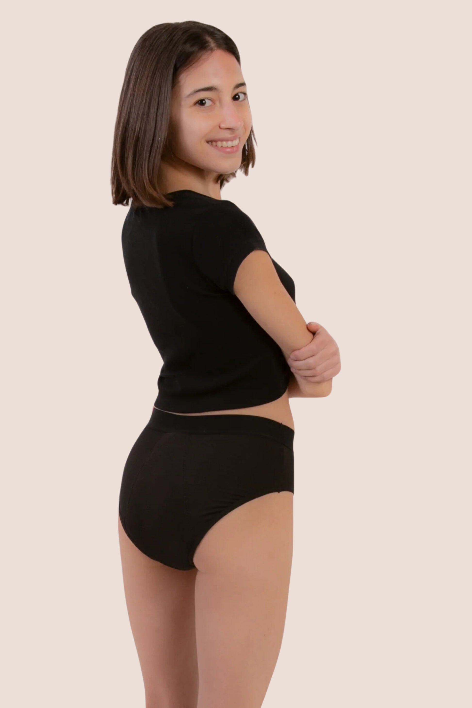 Periodenunterwäsche für Teens black back general