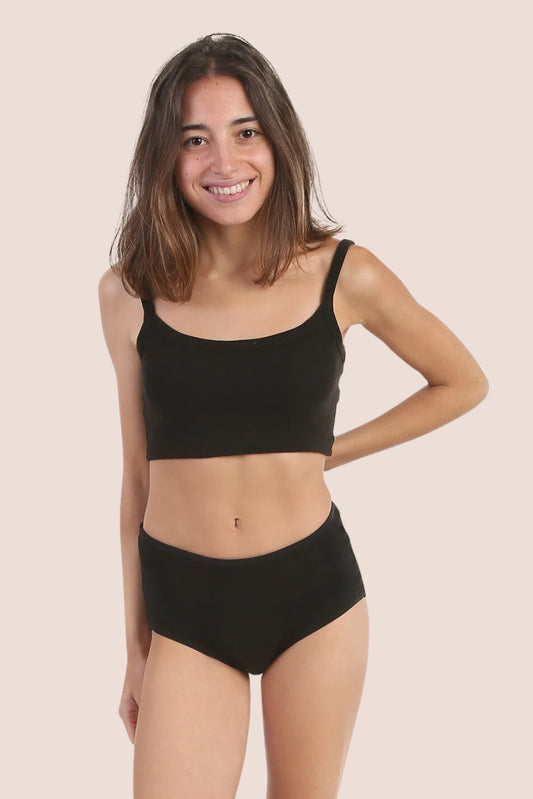 Periodenunterwäsche für Teenager Hohe Taille front general 