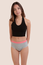 Periodenunterwäsche für Teenager | Grau