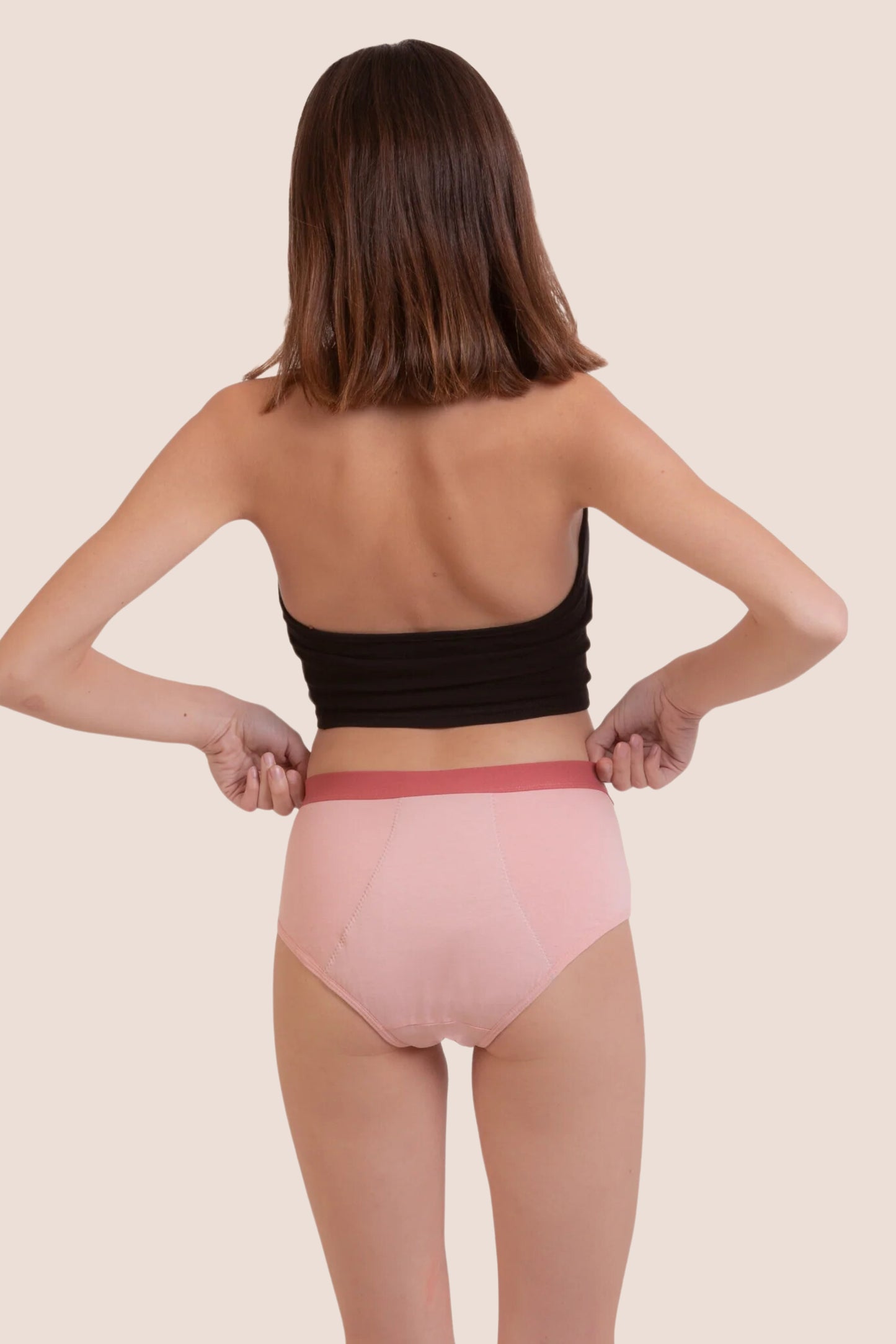 Periodenunterwäsche für Teenager Rosa back general 