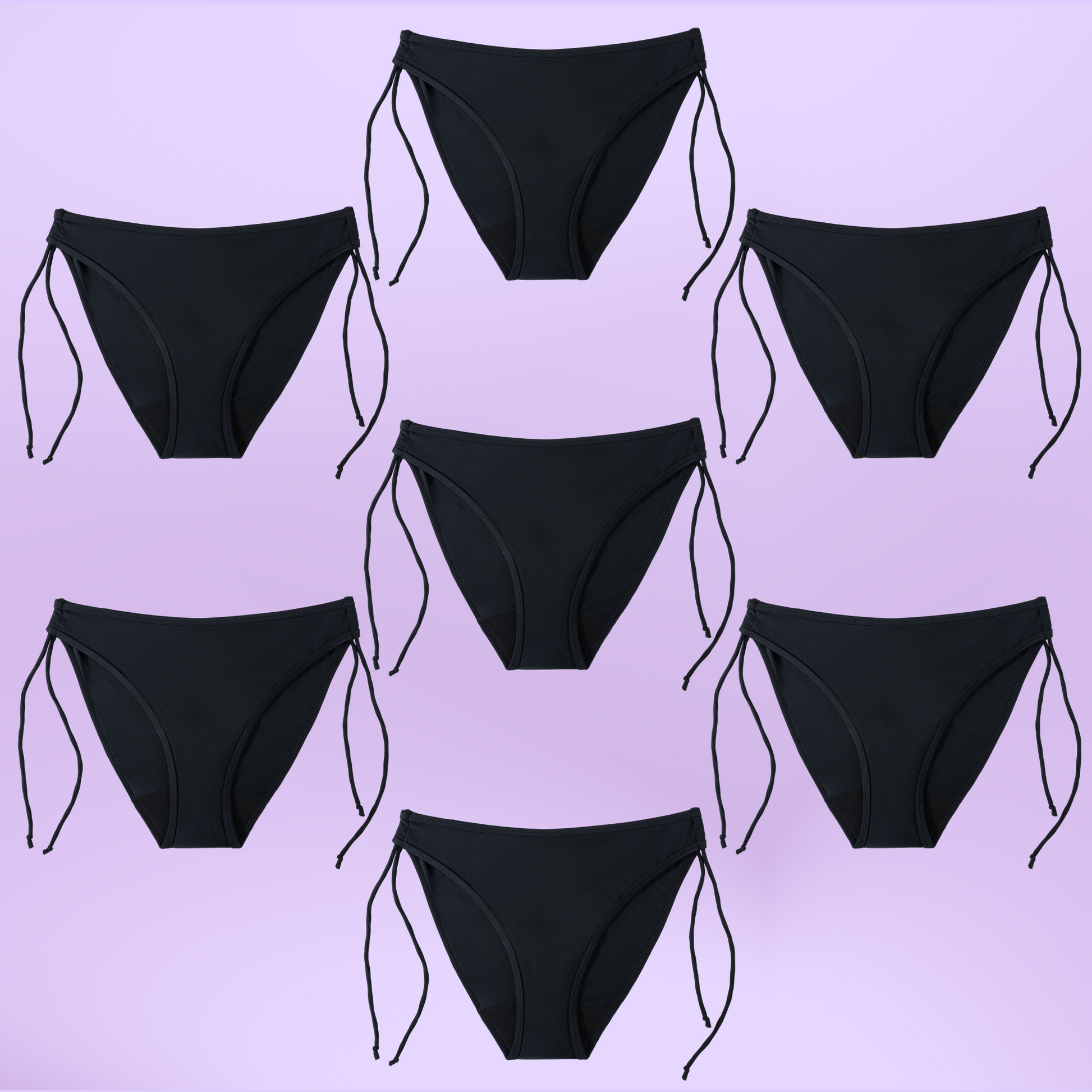 perioden bikini Brasilianisch fur teens pack 7