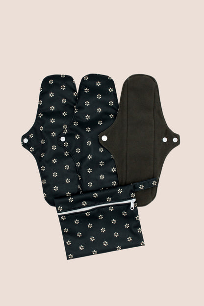 Waschbare Binden starker Durchfluss pack 3