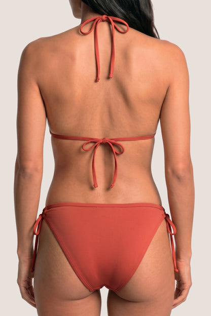 Perioden-Bikini Brasilianisch Koralle back general