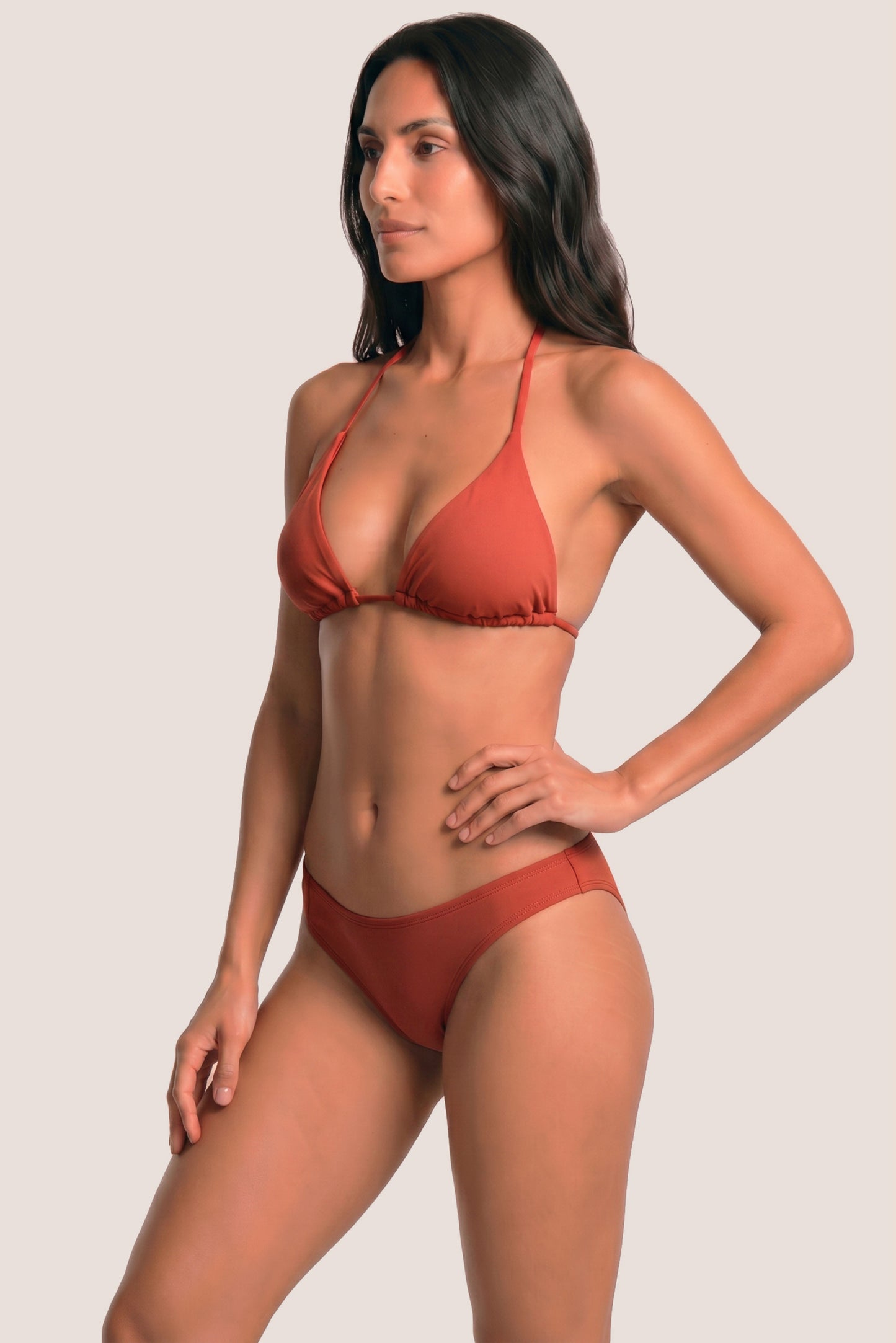 Perioden Bikini Klassisch Koralle side general