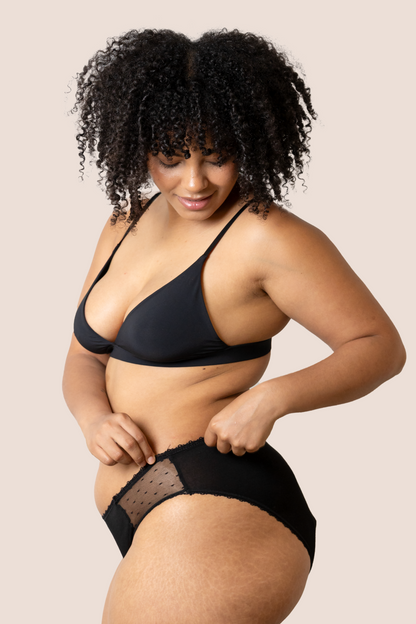 Periodenunterwäsche Hüfttransparent side general