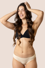 Periodenunterwäsche | Nahtlos | Beige