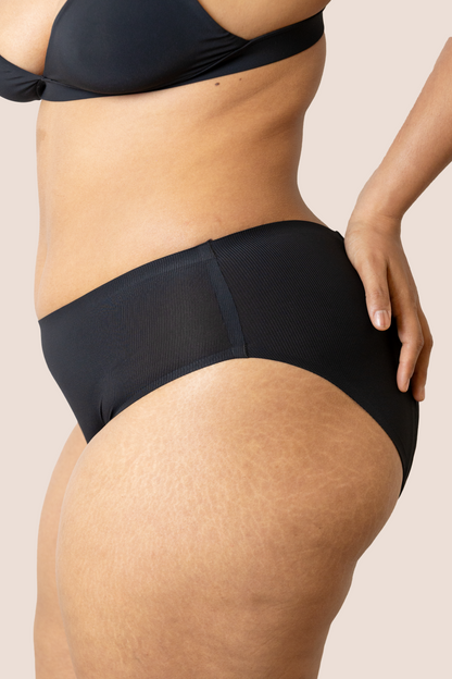 Periodenunterwäsche Nahtlos Hohe Taille close up general