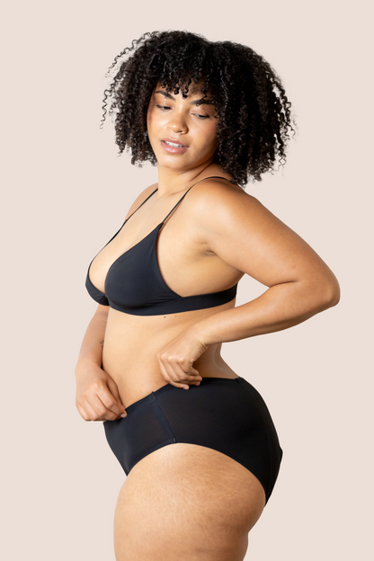 Periodenunterwäsche Nahtlos Hohe Taille side general