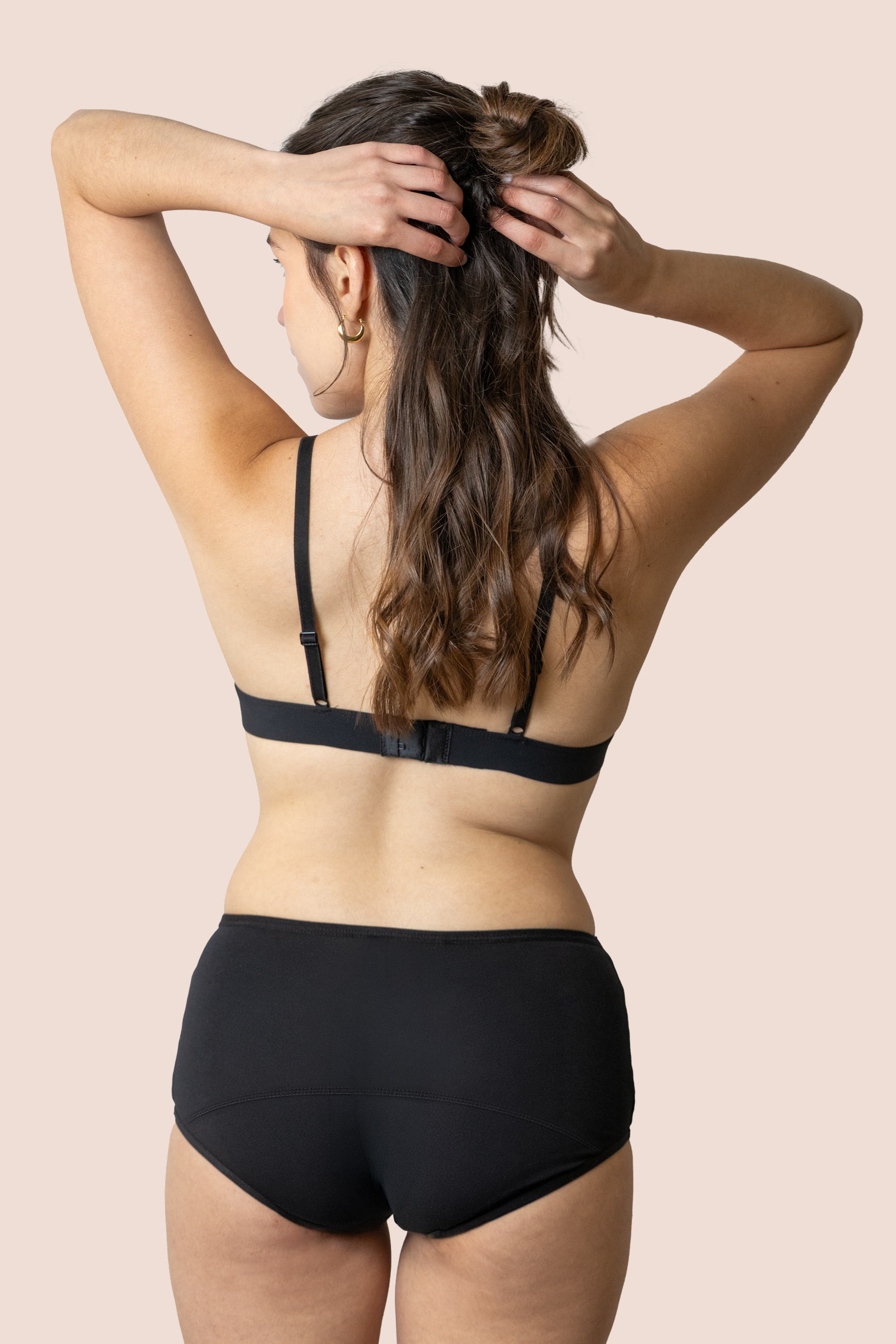Periodenunterwäsche für Teenager Hohe Taille BACK GENERAL