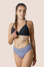 Periodenunterwäsche für Teenager | Nahtlos Hohe Taille | Lavendel