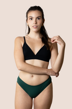 Periodenunterwäsche für Teenager | Nahtlos | Grün