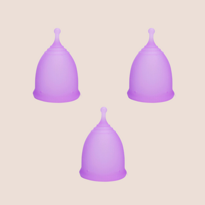 Set Menstruationstasse pack 3