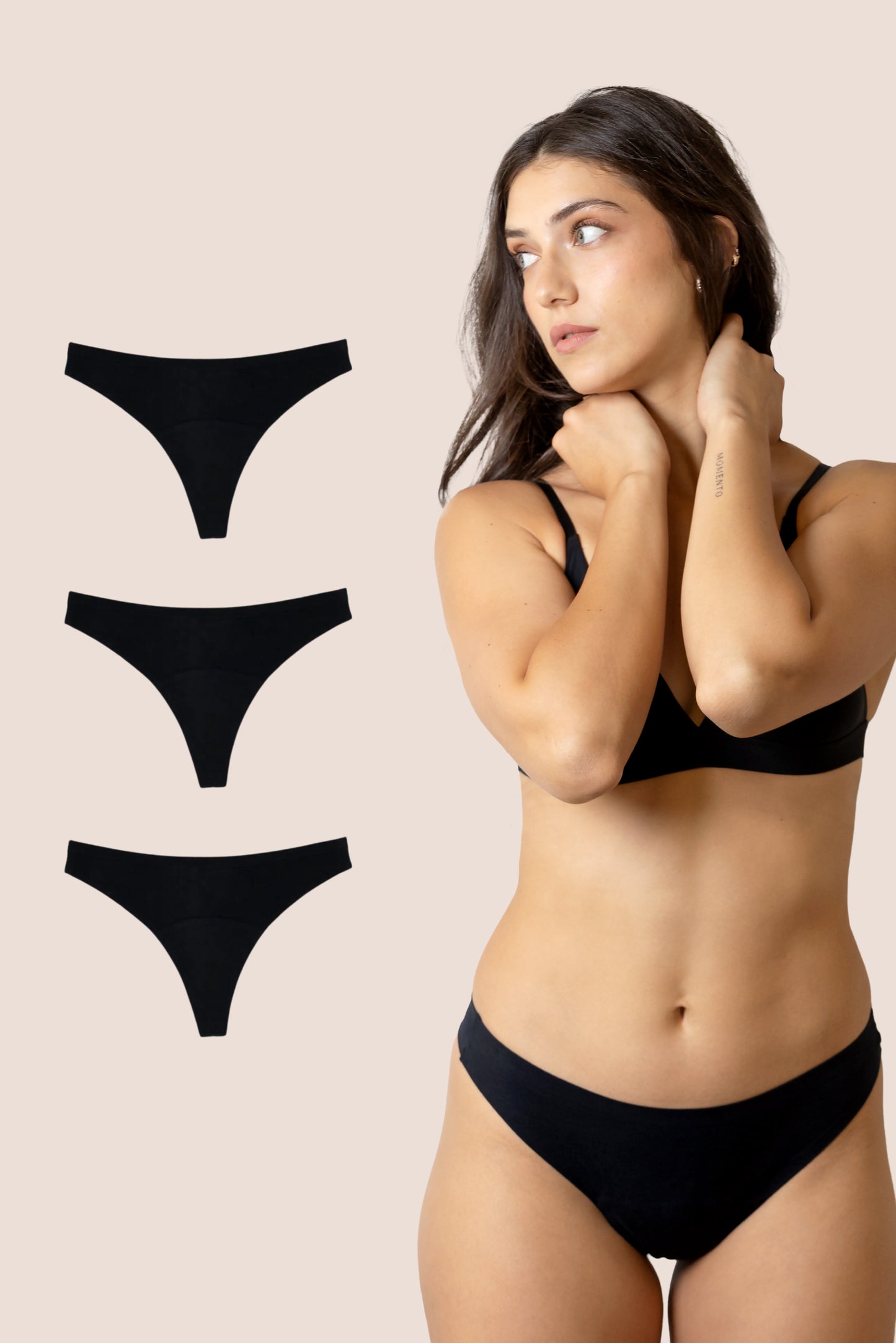 Perioden-Tanga Nahtlos pack 3