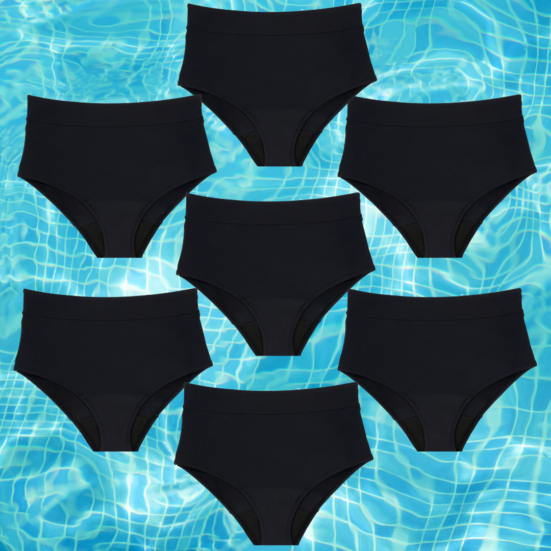 Bellecarrie Damen-Bikinihose Mit Hoher Taille – Volle Abdeckung, Weich & Bequem, Für Strand, Pool & Sport